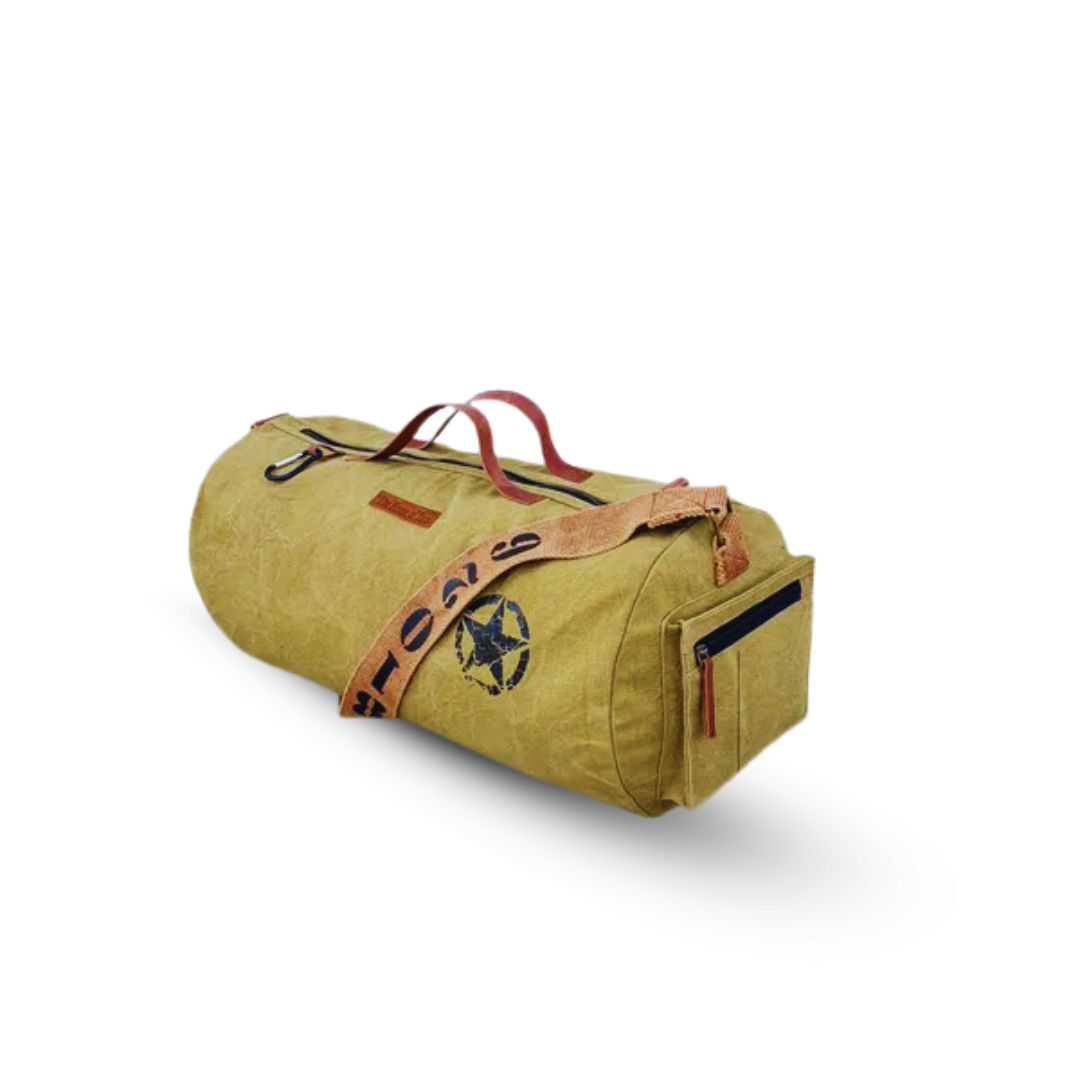 Beige Unisex Travel Duffle Bag for Every Adventure